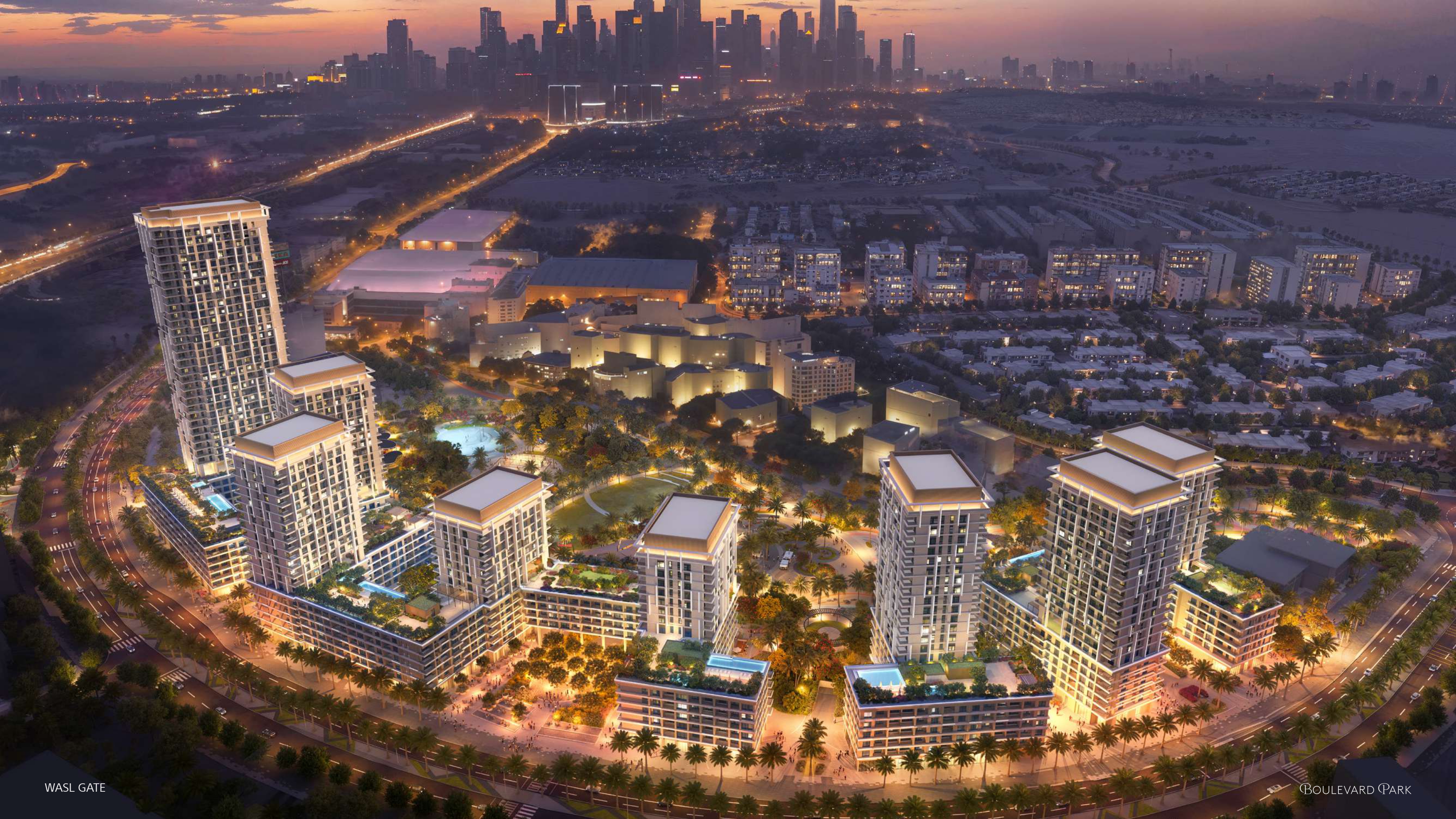 Boulevard Park at Wasl Gate